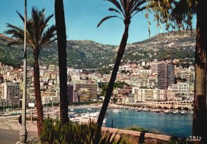 Vintage Postcard Reflets De La Cote D'Azur Monte Carlo Monaco Les Cartes Collec.