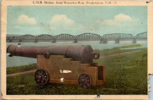 Canadian National Railroad CNR Bridge Waterloo Row Fredericton NB