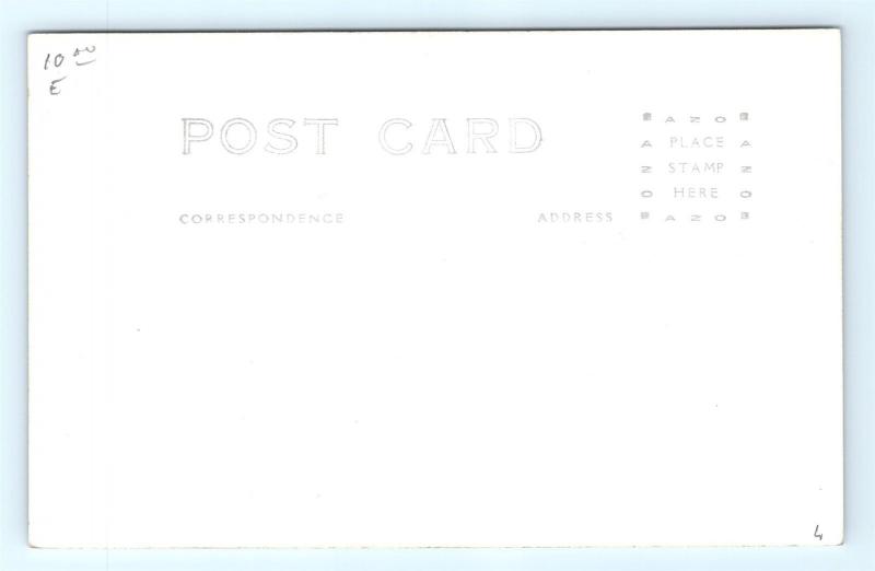 Postcard VT Plymouth Summer Capitol Post Office Store Gas Pump RPPC Photo J5