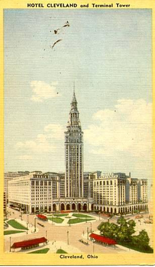 OH - Cleveland. Hotel Cleveland & Terminal Tower