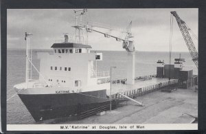 Isle of Man Postcard - M.V.'Katrine' at Douglas     RS18646