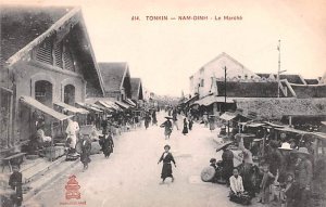 Nam Dinh, Le Marche Tonkin Vietnam, Viet Nam Unused 