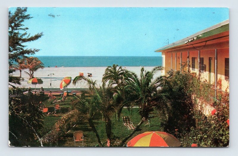 Arvilla Motel St Petersburg  Florida FL Chrome Postcard M7