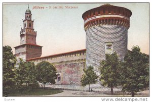 MILANO, Il Castello Sforzesco, Lombardia, Italy, 00-10s
