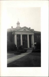 St. Mathews SC Calhoun County Court House Real Photo Postcard