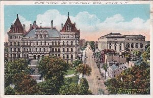 New York Albany State Capitol And Educational Building