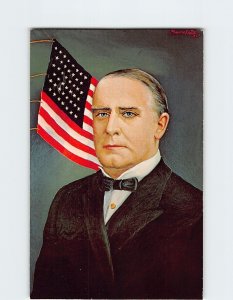 Postcard William McKinley, 25th U.S. President By Morris Katz