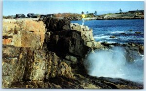 Postcard - Blowing Cave - Kennebunkport, Maine