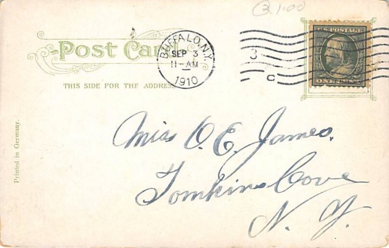 Red man's fact Niagara Falls 1910 