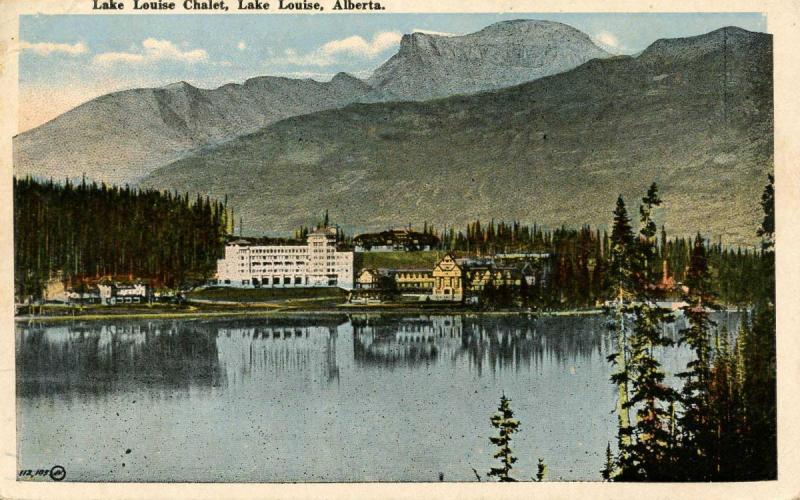 Canada - Alberta. Lake Louise. Lake Louise Chalet