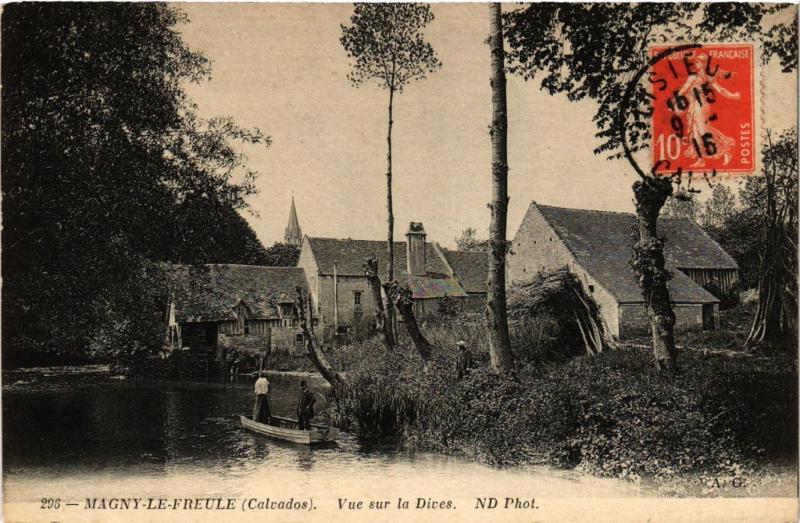 CPA Magny-le-Fleure - Vue sur la DIVES (276321)