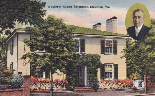 Virginia Staunton Woodrow Wilson Birthplace