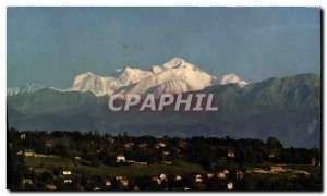 Modern Postcard Mont Blanc Seen From Geneva