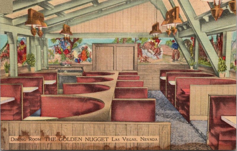 Dining Room The Golden Nugget Las Vegas Nevada Postcard PC491