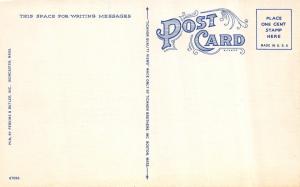 SOUTHBRIDGE, MA Massachusetts  AMERICAN OPTICAL COMPANY    c1940's Postcard
