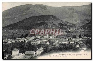 Old Postcard Dauphine Vif general view