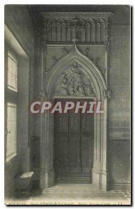 Old Postcard Bourges Porte de la Chapelle Palais Jacques Coeur Entree