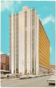 Sheraton Eastland Motor Hotel, Portland, Maine, Vintage 1970 Chrome Postcard