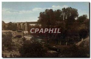 Old Postcard Viaduct Parthenay