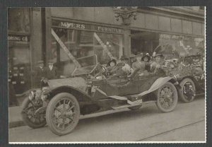 1978 PPC* ATLANTA GA SUFFRAGE FLOAT FROM 1913 ABOUT 3.75 X 5.5 REPRINT MINT