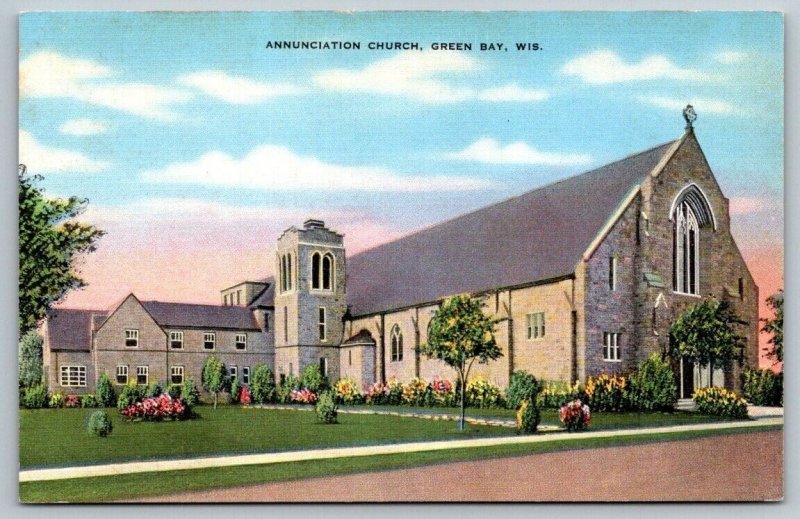 Annunciation Church - Green Bay, Wisconsin - Postcard