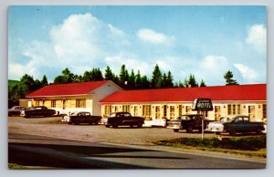 Jackman Station Motel Maine Vintage Unposted Postcard