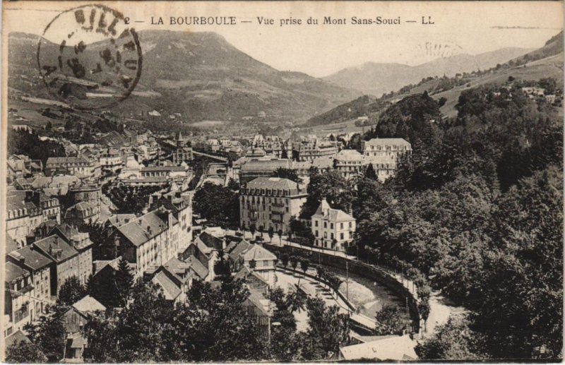 CPA La Bourboule vue prise du Mont Sans Souci (1234725)