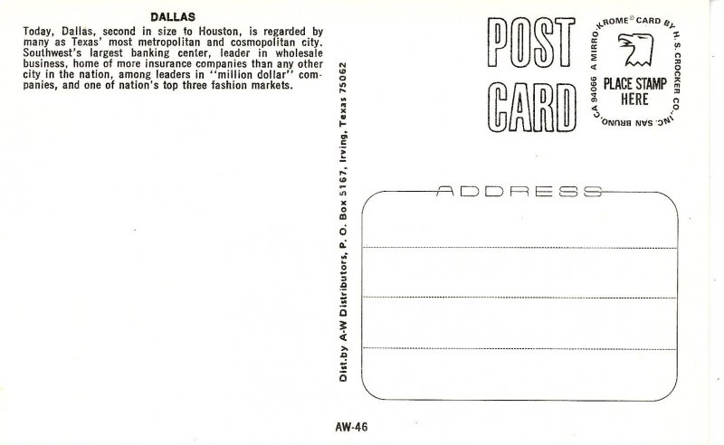 TX - Dallas. Skyline