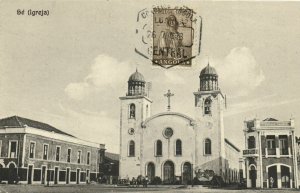 PC CPA ANGOLA / PORTUGAL, SÉ IGREJA, VINTAGE POSTCARD (b13300)