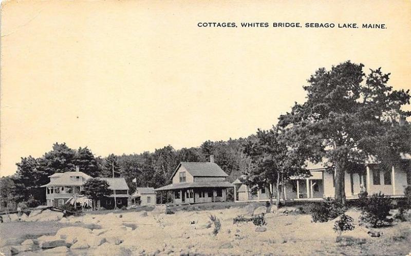 Sebago Lake Me Cottages Off White S Bridge Road H H Boody