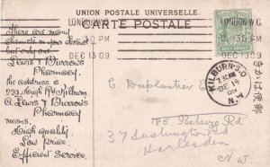 Kilburn Pharmacy London Japanese Advertising Old Postcard