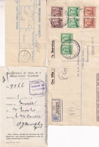 New Zealand 1920s & Later 10x Vintage Old Telegram Bundle