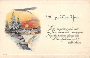 Happy New Year Flying Machine Unused 