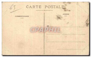 Old Postcard La Bourboule The laces Roche des Fees