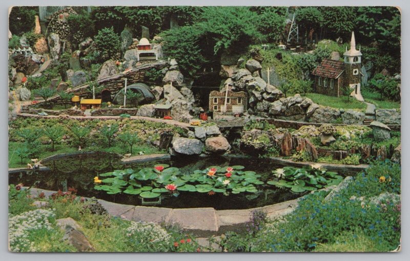 Sioux Falls South Dakota~McKennan Miniature Village~Vintage Postcard