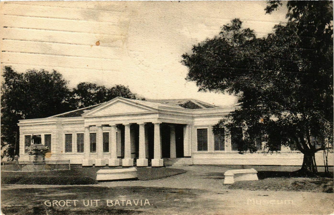 CP Batavia (Indonésie) – Carte Postale Ancienne Photo Réelle (a65594)