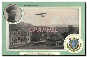 Old Postcard Jet Aviation Bleriot monoplane European tour in June July 1911 A...