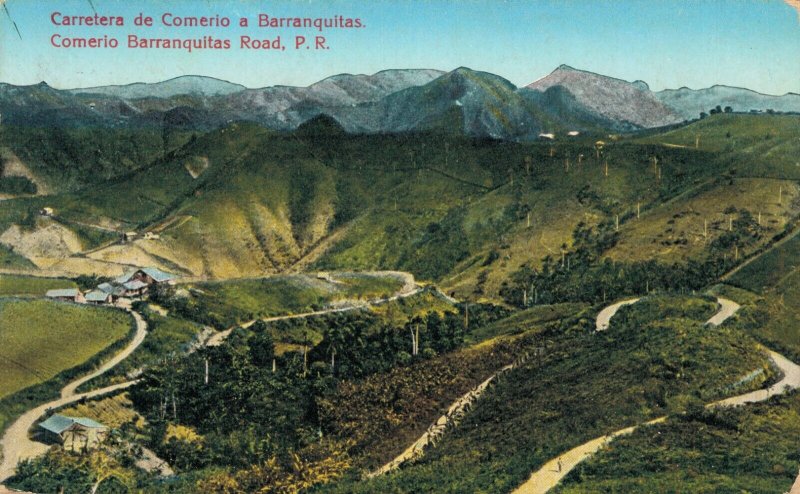 Puerto Rico Carretera de Comercio a Barranquitas Road 03.41