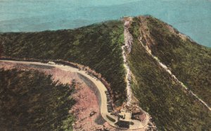 Vintage Postcard Summit Whiteface Mountain Memorial Highway Adirondacks New York