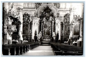 1958 Monastery Parish Church Diessen Germany Posted RPPC Photo Postcard