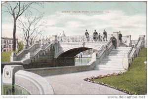 Illinois Chicago Scene In Union Park