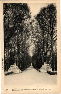 CPA Chateau de CHENONCEAUX - Entrée du Parc (229138)