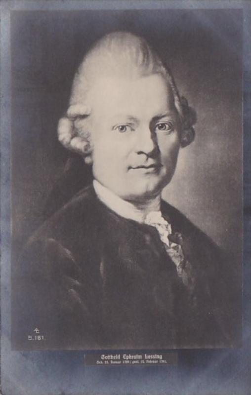 Gotthold Ephraim Lessing German Writer