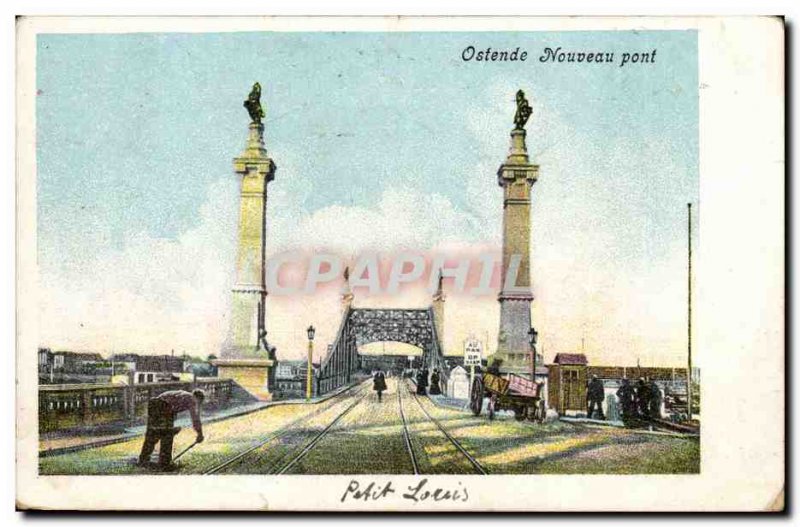 Belgium - Belgien - Belgium - Ostende - New bridge - Old Postcard