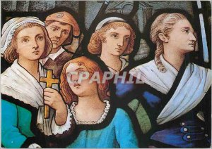 Postcard Modern Pres Angers (M and L) Chaplelle Champ Martyrs Avrille HIGH re...