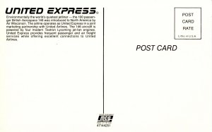 United Express - British Aerospace 146 Airplane