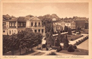 Germany Bad Salzuflen Badehaeuser Inhallatorium vintage postcard