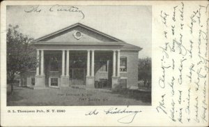 Fort Slocum NY Post Exchange & Gym c1905 Postcard