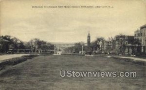 Lincoln Park, Lincoln Monument in Jersey City, New Jersey