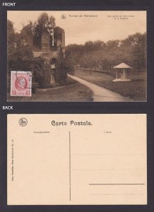 BELGIUM, Postcard, Morlanwelz, Ruines de Mariemont